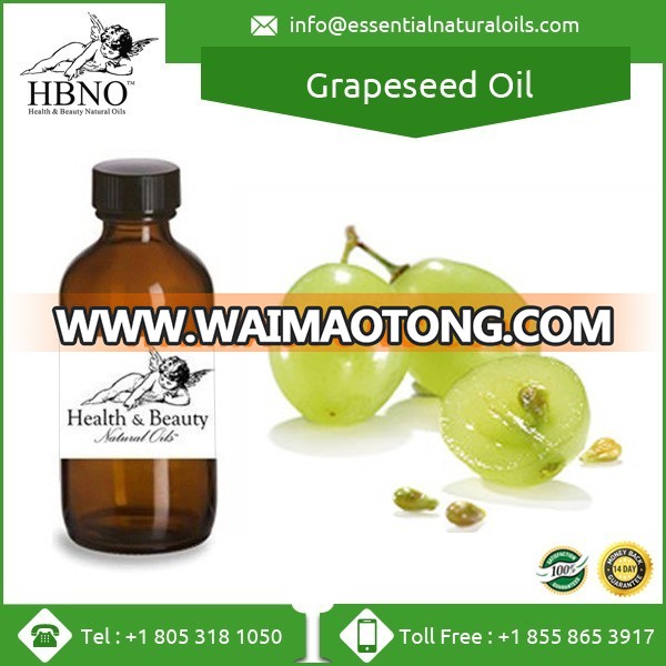 100% Pure Natural Organic Cold Pressed Grape Seed Oil